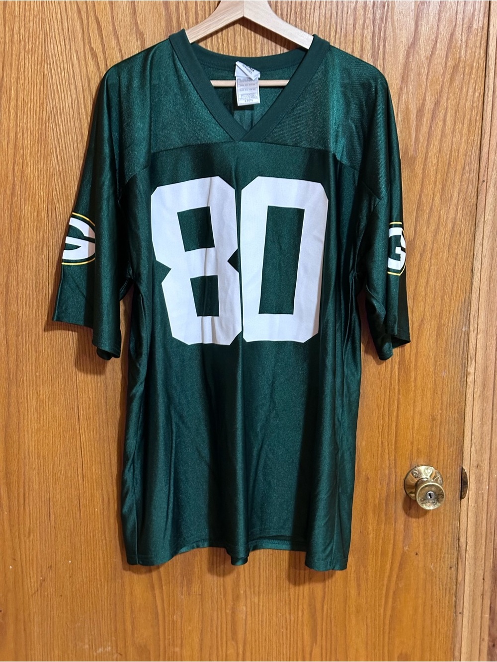 NFL Green Team Apparel Jersey sz xl men’s Donald Driver 80